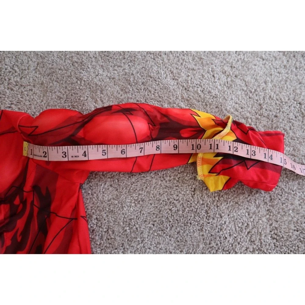 Flash Halloween Kids Costume Marvel Movies Costume Halloween Party Flash Costume - Picture 9 of 16